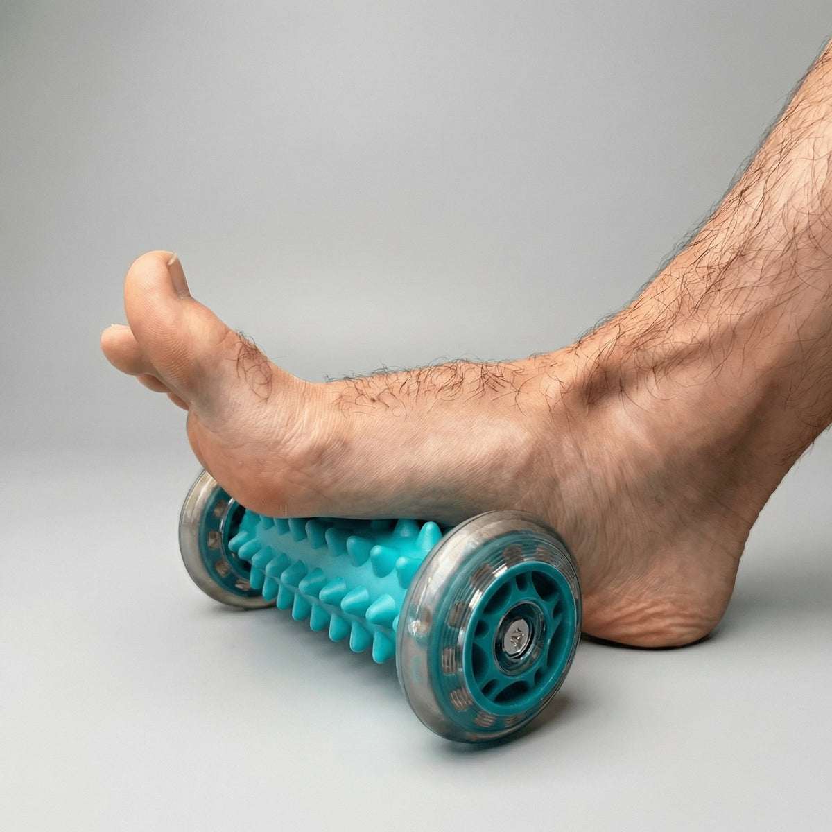 RollPro foot massager for plantar fasciitis and foot tension relief therapy