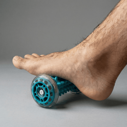 RollPro rolling massager designed for arch and heel pain relief
